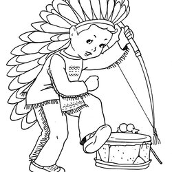 The Highest Quality Indian Coloring Pages Best For Kids Little Chief