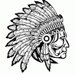 Marvelous Free Coloring Pages Of Indians American Home