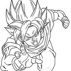 Sublime Coloring Pages By Free Printable Dragon Ball Super Vs Sheets Fusion Kids Print Characters Color