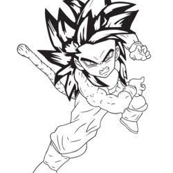 Dragon Ball Super Coloring Pages Attack Page