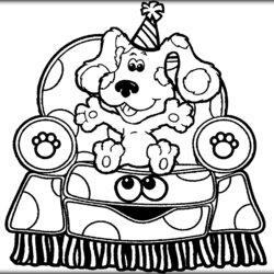 Blues Clues Coloring Pages To Print At Free Blue Great Printable Color
