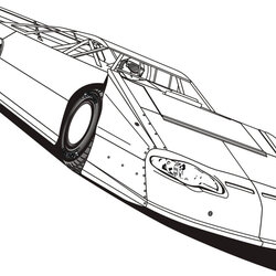 The Highest Quality Race Car Coloring Pages Free Printable Page