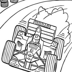 Matchless Free Easy To Print Race Car Coloring Pages