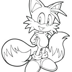 Super Sonic The Hedgehog Coloring Pages At Free Printable Color Print