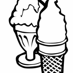 Exceptional Ice Cream Cone Colouring Sheets Coloring Pages Kids Food Cookie Cones Galaxy Affordable Way Make