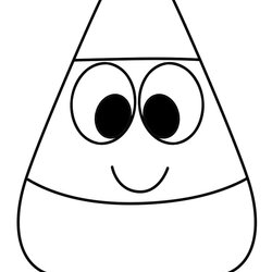 The Highest Standard Candy Corn Cartoon Coloring Page Free Printable Pages For Kids Happy