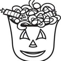 Terrific Candy Corn Coloring Page Home Halloween Pages Printable Bucket Popcorn Kids Color Cute Sheets Print