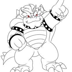 Outstanding Super Mario Bros Printable Coloring Pages At Free Vs Junior King Dry Color Print Avatar Jr