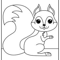 Very Good Printable Squirrels Coloring Pages Updated Squirrel