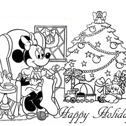 Xmas Coloring Pages Disney Colors Christmas Colouring Activity