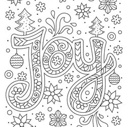 Superlative Beautiful Printable Christmas Adult Coloring Pages Woo Jr Kids Dementia Easter Alzheimer Continue