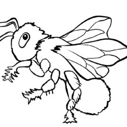 Worthy Insects Kids Coloring Pages Color Print Simple Children Printable For
