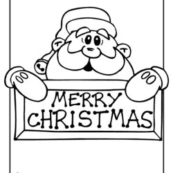 Spiffing Merry Christmas Coloring Pages Home