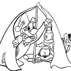 Marvelous Camping Coloring Pages For Printable Free Color Library Books