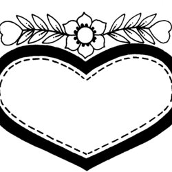 Superlative Free Printable Heart Coloring Pages For Kids Page