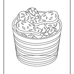 Food Coloring Pages Sheets Fun Learning Education