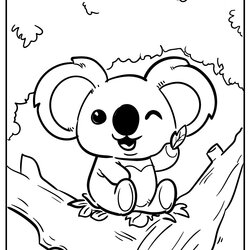 Fine Cute Animal Coloring Pages Printable