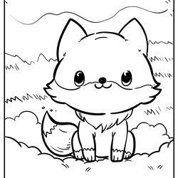 Eminent Coloring Pages Of Cute Animals Home Interior Design