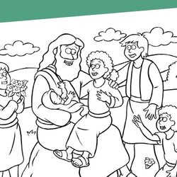 Biblical Coloring Pages Sunday School Free Book Bible Stories