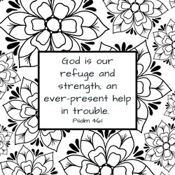 Champion Bible Verse Coloring Page Pages