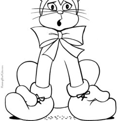 Magnificent Kitten Coloring Sheet To Color Pages Cat Printable Kittens Animal Cats Print Kids Printing Help