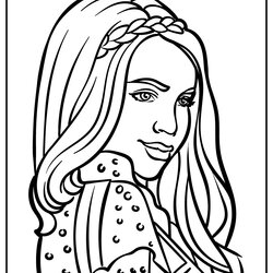 Champion Descendants Audrey Coloring Pages