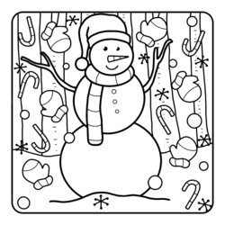 Cool Christmas Coloring Pages Printable Wonder Day New