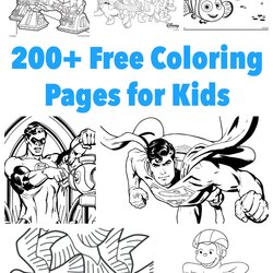 Brilliant Printable Coloring Pages For Kids Frugal Fun Boys And Girls Year Drawings Sheets Cool Templates
