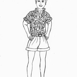 Superb Toy Story Barbie Printable Coloring Pages Home Ken Movies Popular