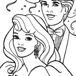 Exceptional Ken Coloring Pages To Print And Color