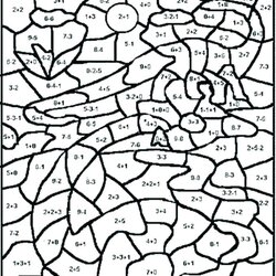 Eminent Math Coloring Pages Grade At Free Printable Second Color Cute Print