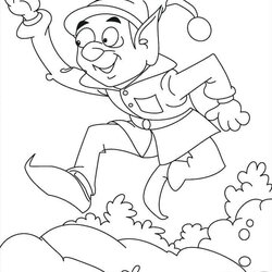 Superlative Free Printable Elf On The Shelf Coloring Pages Elves Christmas Jumping Color Colouring Something