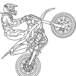 Peerless Cool Dirt Bike Coloring Page Free Printable Pages For Kids