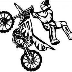 Wonderful Get This Dirt Bike Coloring Pages Free For Kids Motocross Drawing Print Drawings Colouring Step