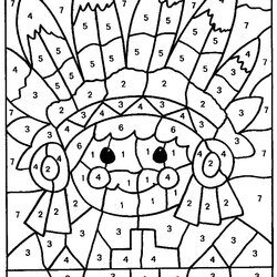Super Free Printable Color By Number Coloring Pages Best For Kids Numbers Print Adults Code Book Grade