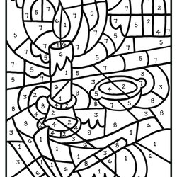 Peerless Colour By Number Coloring Pages Home Testament