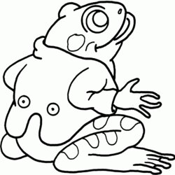 Cool Free Printable Frog Coloring Pages For Kids Color Frogs Animals Tree Cute Children Outline Adult Small