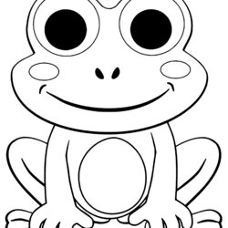 Swell Frog Coloring Pages Drawing Style Of Lonely To Color Frogs Print Printable Kids For Children