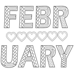 Super February Coloring Page Free Printable Pages For Kids God