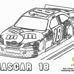 Magnificent Get This Coloring Pages Printable For Boys Car Race Cars Kids Print Sports Kyle Busch Colouring