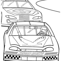 The Highest Standard Coloring Page Home Pages Printable Dale Earnhardt Larson Kyle Car Color Popular Racing