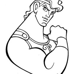 Capital Hercules Image To Print And Color Kids Coloring Pages Disney Beautiful For