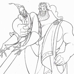 Free Printable Hercules Coloring Pages For Kids Disney Zeus Color Hades Quotes Popular Pictures