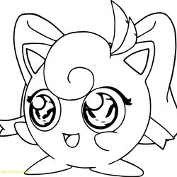 Admirable Pokemon Coloring Pages At Free Printable Cute Girl Color Print