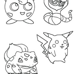 Tremendous Pokemon Coloring Pages At Free Printable Characters Color Print