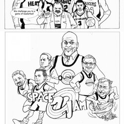 Coloring Pages For Michael Jordan Home