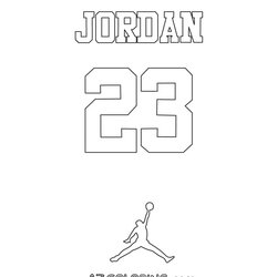 Perfect Michael Jordan Coloring Page Home