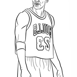 Sterling Jordan Henderson Free Colouring Pages Coloring Michael Sheets