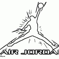 Cool Free Coloring Pages For Michael Jordan Download Air Printable Color Library Popular Print