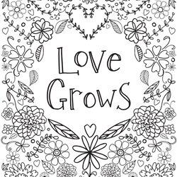 Supreme Awesome Adult Coloring Pages At Free Download Colouring Printable Adults Inspirational Quotes Grows